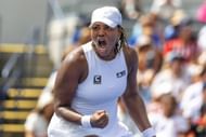 Townsend at the US Open Tennis Championship in the past - Source: Getty